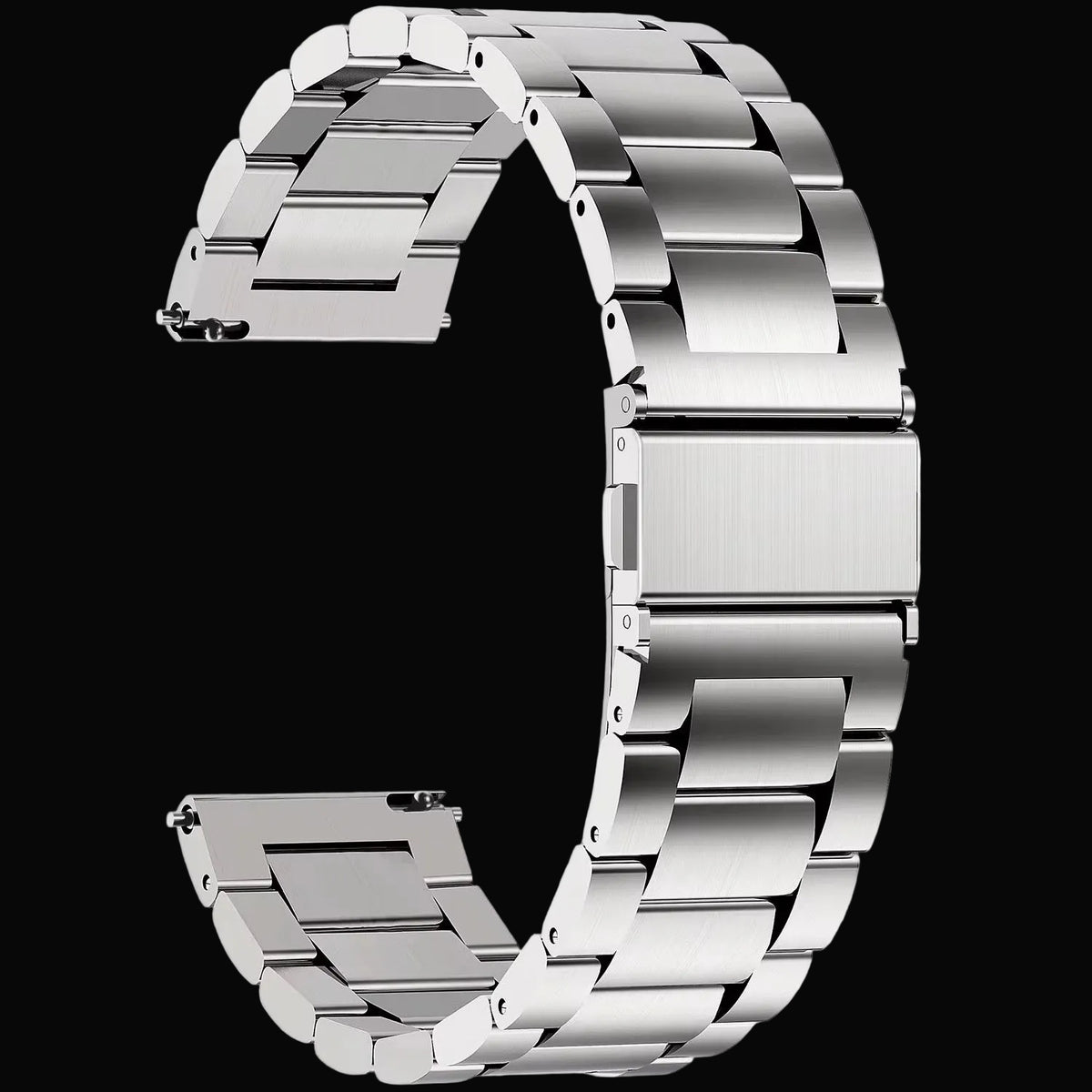 18mm Stainless Steel Bracelet which is Compatible with MWC, Elvia, Aeschbach, CWC and Other Brands