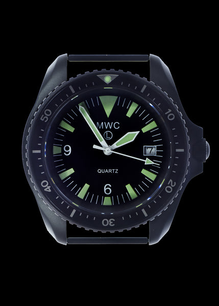 Current NATO Pattern Quartz PVD Military Divers Watch with Sapphire Crystal and 10 Year Battery Life - NATO STOCK NUMBER NSN 6645-99-969-5589