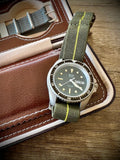 ELVIA Day/Date Military Divers Watch with Sapphire Crystal and Quartz Movement