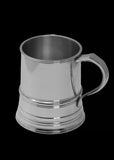 James Yates - One Pint Solid Pewter Tankard - Identical weight and dimensions as the manufacturers 19th century originals