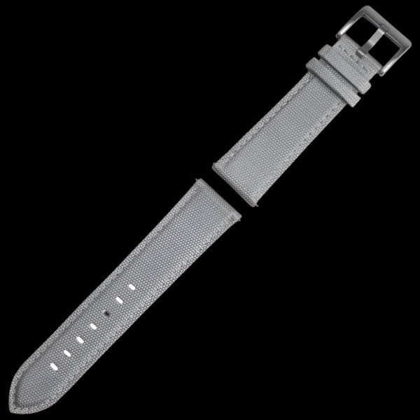 22mm Light Grey Sailcloth CORDURA® Watchstrap