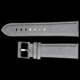 22mm Light Grey Sailcloth CORDURA® Watchstrap