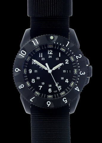 MWC P656 2025 Model PVD Tactical Series Watch with GTLS Tritium, Sapphire Crystal and Ten Year Battery Life