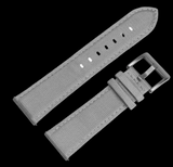 22mm Light Grey Sailcloth CORDURA® Watchstrap