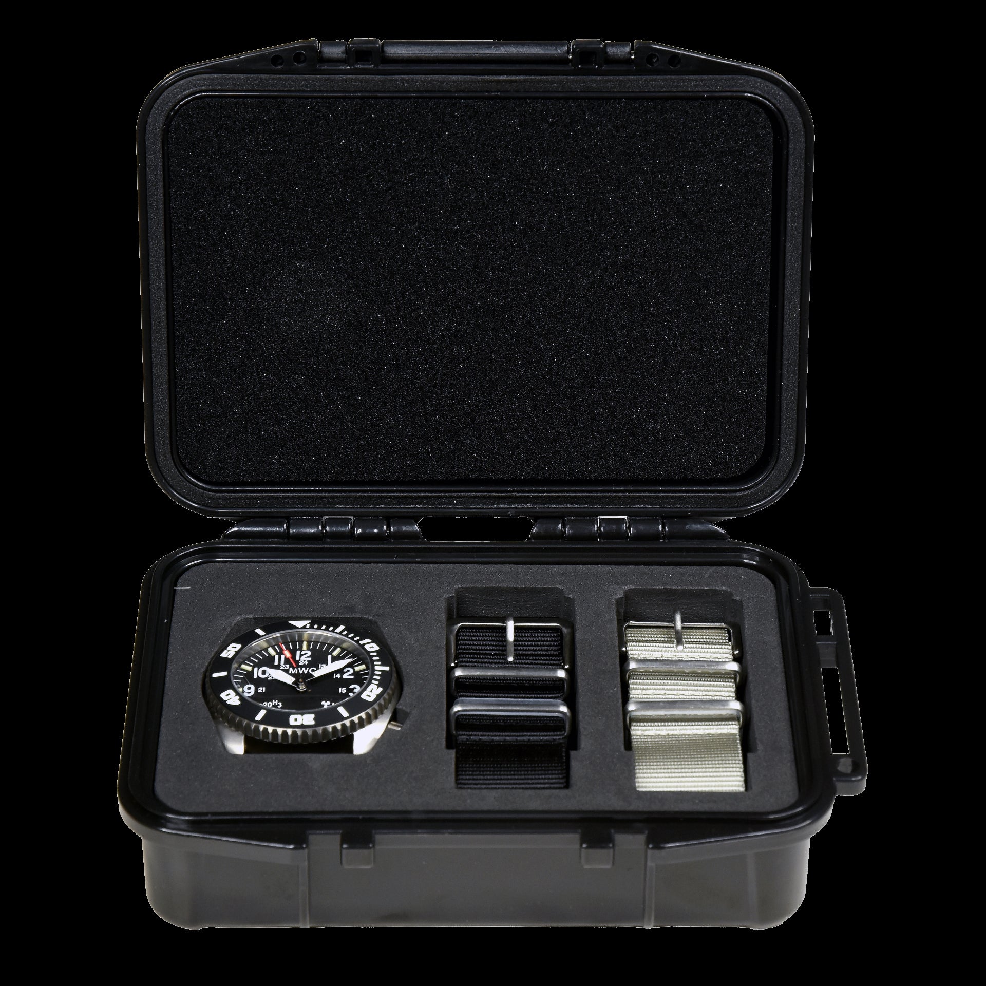 MWC "Depthmaster" 100atm / 3,280ft / 1000m Water Resistant Military Divers Watch in a Titanium Case with GTLS and Helium Valve (Automatic)