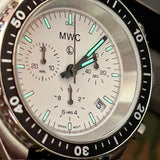 MWC NATO Pattern Stainless Steel Military Pilots Chronograph with Sapphire Crystal and Swiss Ronda Movement