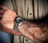 ELVIA Automatic Military Divers Watch with Sapphire Crystal and 24 Jewel Automatic Movement