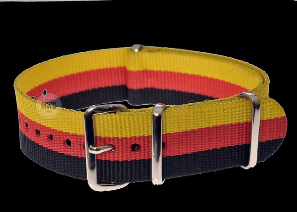 22mm German "Bund" NATO Military Watch Strap